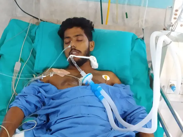 Help Sandipon From acute respiratory distress syndrome and cerebral ma