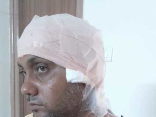 Help Guru Chandra a father of two girls in fighting brain tumor.