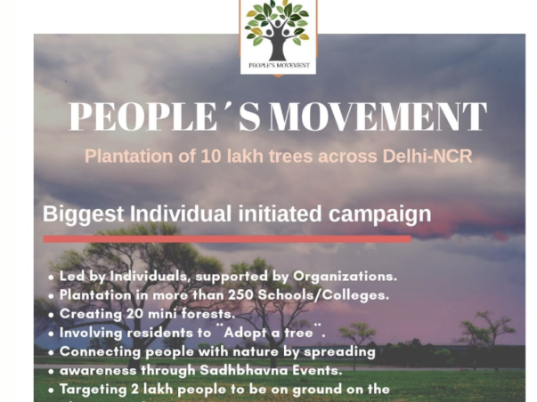Help Plant 10 Lakh Trees in Delhi-NCR