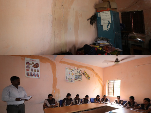 Donate for the Building Construction. Anjana Deaf & Dumb Girls School.