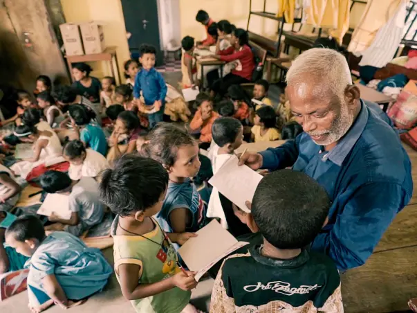 Help Prakash Rao Provide Education And Nutrition For Slum Children