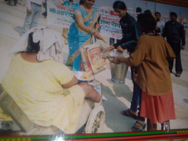 Oldage home and temple   cowsala and chirty school assram  purpose of