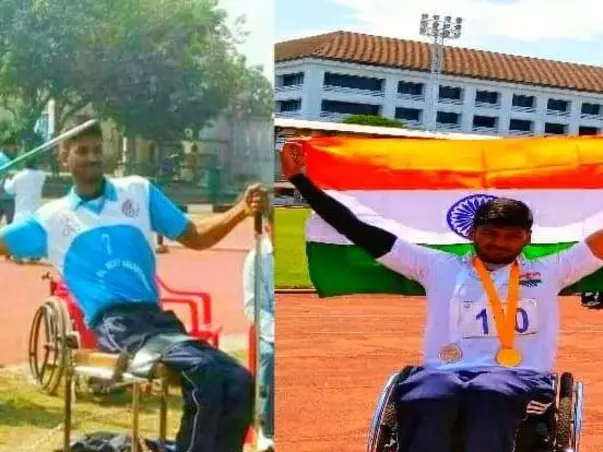 M. VENKATACHALAM, International Para Athlete, Gudiyatham, Vellore Dt,