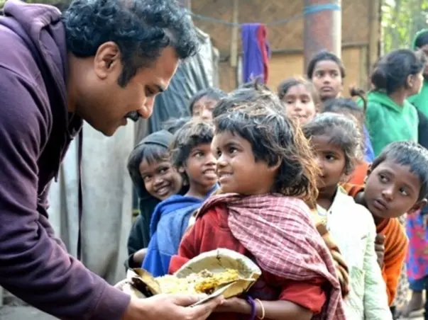 Support Chandra Sekhar Kundu feed hundreds of poor children