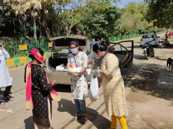 Help us distribute food to families of daily wage workers