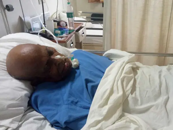 89 Years Old Karunakar Needs Your Help Fight Brain Stroke