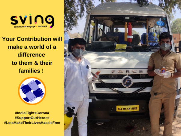 Your contributions to help our drivers in these difficult times