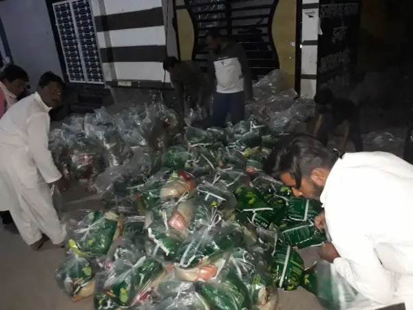 Raising money for who are suffering  during the corona crisis