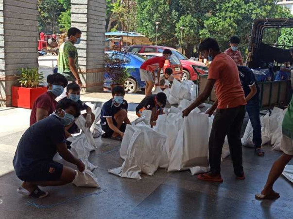 Food Relief for Persons from NE India in Bangalore during Covid crisis