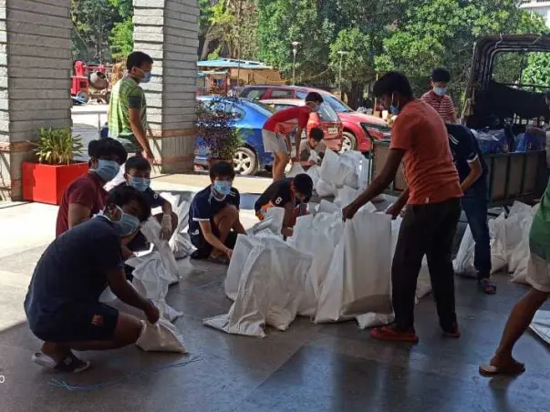 Food Relief for Persons from NE India in Bangalore during Covid crisis