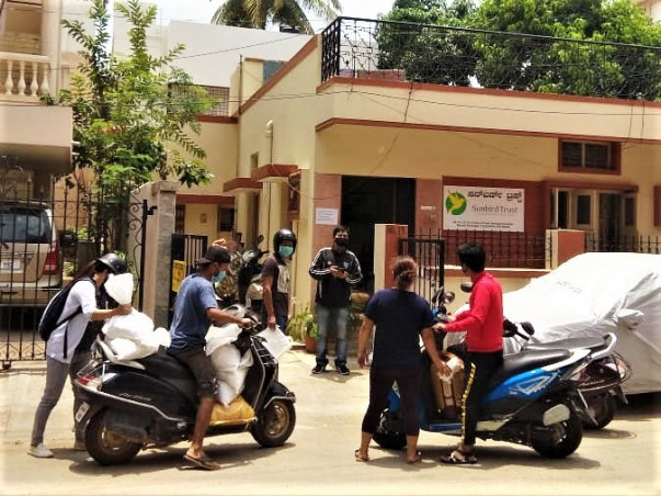Food Relief for Persons from NE India in Bangalore during Covid crisis