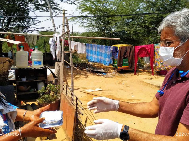 'Food For All' by LVR Foundation (Gurgaon)