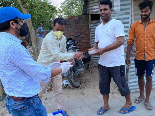 'Food For All' by LVR Foundation (Gurgaon)