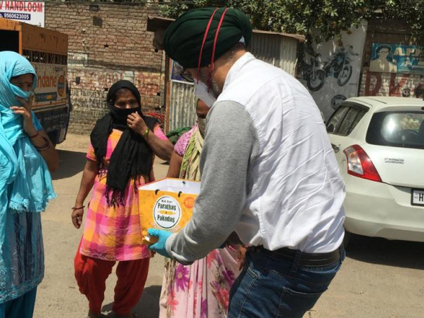 'Food For All' by LVR Foundation (Gurgaon)