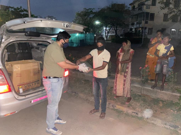 'Food For All' by LVR Foundation (Gurgaon)