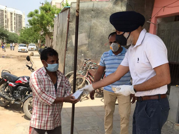 'Food For All' by LVR Foundation (Gurgaon)