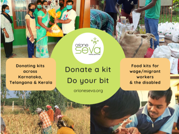 Distribute Food Survival Kits to Daily Wage Earners