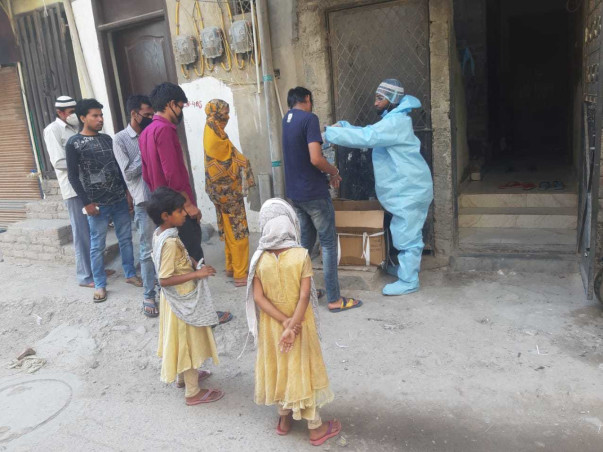 Delhi COVID-19 Relief Drive By Adhikar Foundation