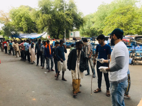 Delhi COVID-19 Relief Drive By Adhikar Foundation