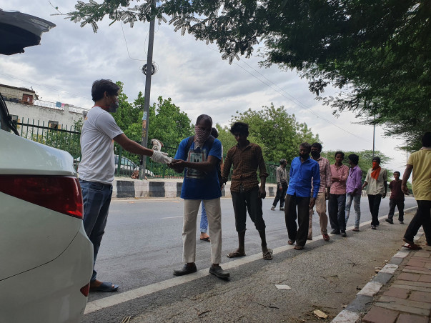 Delhi COVID-19 Relief Drive By Adhikar Foundation