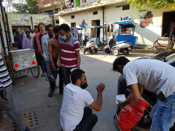 Delhi COVID-19 Relief Drive By Adhikar Foundation