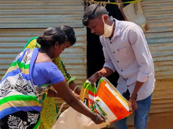 Provide Ration Kits To Needy families During COVID-19 Lockdown