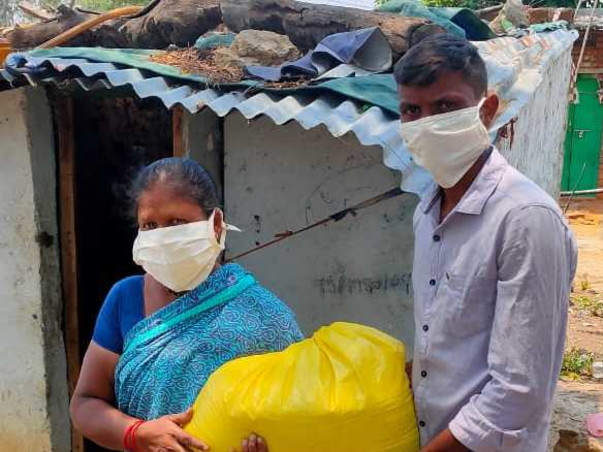 Provide Ration Kits To Needy families During COVID-19 Lockdown