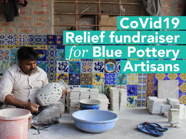CoVid Relief for Blue Pottery Artisans