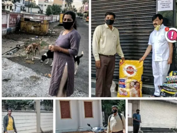 Support Raj And Team To Provide Sanitary Kits