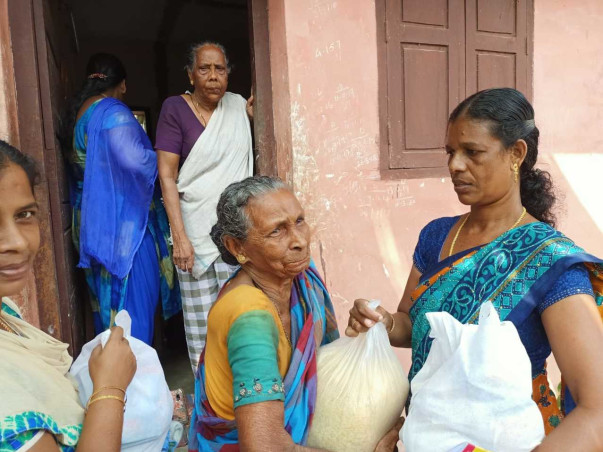 Grocery Kits For Daily Wage Workers Living In Tamil Nadu