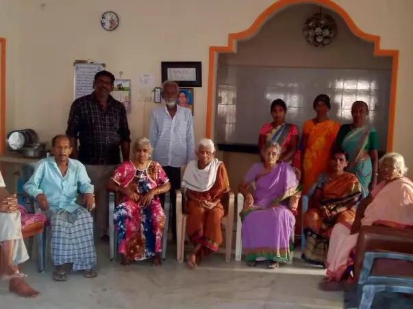 To Support Elderly Residents Of Old Age Home