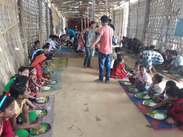 Grocery Kits for Chakma Tribal’s Family