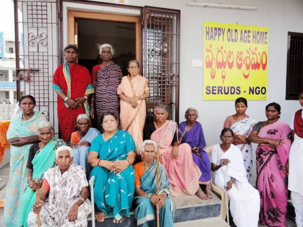 Donate to oldage home of 20 poor oldage people in India