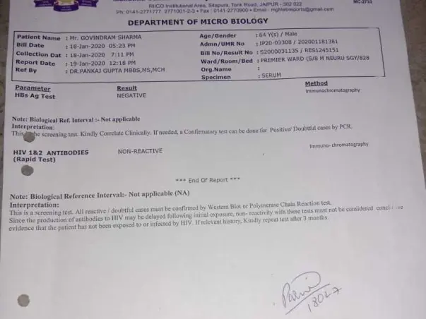 Help Govindram Sharma recover from Paralysis