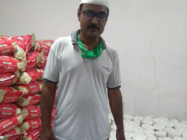 Food,Rasan Supply,Free Medical Checkup, Helping Labors,Mask,Sanitizer