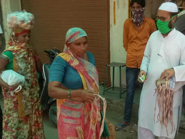 Food,Rasan Supply,Free Medical Checkup, Helping Labors,Mask,Sanitizer