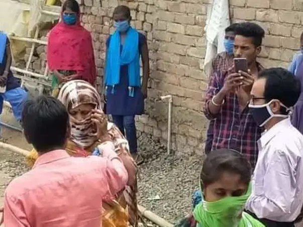 COVID 19 Awareness Kit Distribution Sanitization In Village Of Bihar