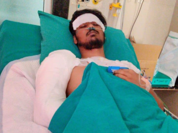 This 27 Years Old Needs Your Urgent Support In Fighting Accident (Leg And Hand Injury)