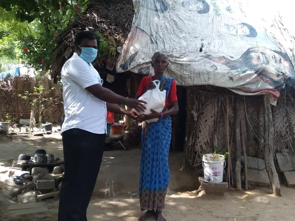 Help 1200 poorest of the poor families with groceries during COVID19