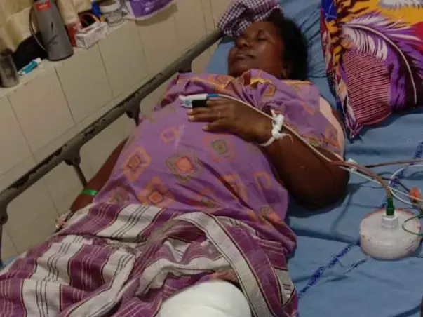 This 40 Years Old Needs Your Urgent Support In Fighting Accident (Leg Injury)