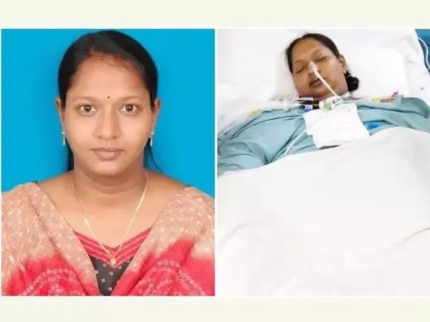 Help Saranya Recover From Brain Stroke