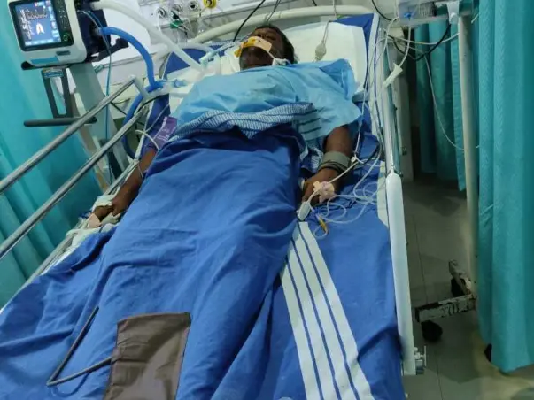 Support Ashok R Recover From Brain Stroke
