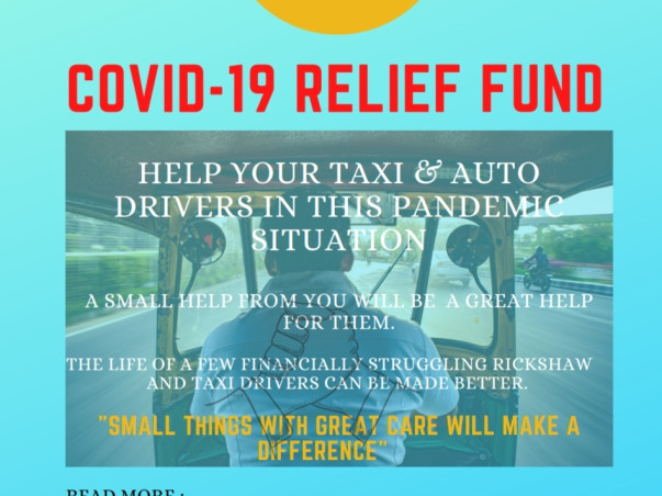 Support me to help TAXi & AUTO drivers in this pandemic situation
