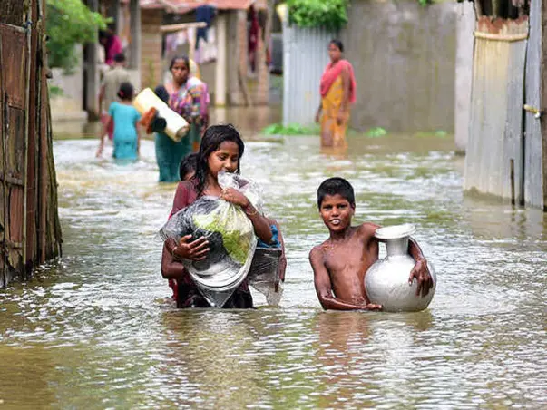 Help families survive the floods amidst this pandemic in Assam