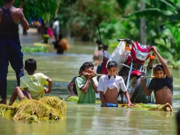 Help in Assam’s Fight against Flood 2020