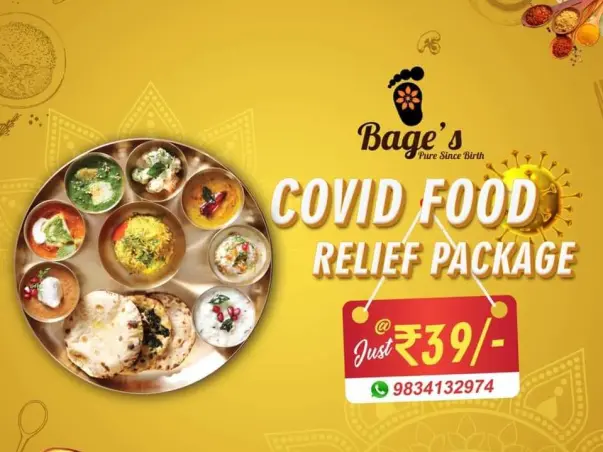 Fundraise for | Covid Relief Food Pacakge|Full Meal @ ₹39