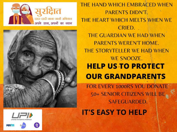 APNO KA DHYAN" Surakshit Dada Dadi Nana Nani Abhiyan"(SDDNN)