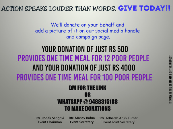 THE REVOLUTION (FOOD DRIVE)