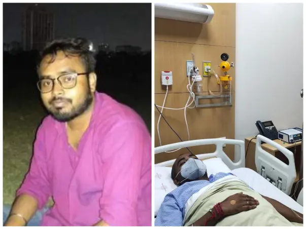 My friend Abhishek Das is struggling with Lymphoma, help him..