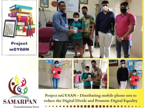 "mGYAAN" -  Access to Online Education to under-privileged students.